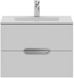 Am.Pm Тумба с раковиной Spirit 60 белый глянец – фотография-1